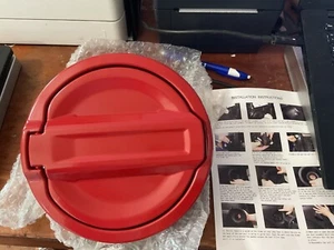 Gas Cap Cover, Fuel Filler Tank Door Compatible with 2018-2024 Jeep Wrangler ... - Picture 1 of 2