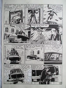 MISERES DU RING (VICENTE FARRES) PLANCHE GEANTE  ARTIMA  1958 PAGE 15 - Picture 1 of 1