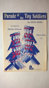 Sfilata Dei Soldatini Giocattolo Spartiti Vintage Natale Vacanze 1962 Piano Solo - Foto 1 di 6