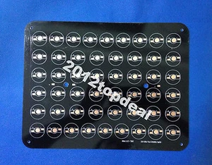 50W 10x5 213*163MM Aluminium PCB Platine für 50 Stück x 1W,3W High Power LED - Bild 1 von 2