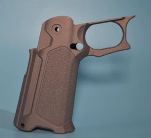 Nine Ball Tokyo Marui Hi-Capa Custom Slim Grip R - Hi Capa Grip - Grey - Picture 1 of 7