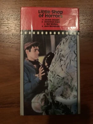 Little Shop Of Horrors - featuring Jack Nicholson VHS Video Tape-sealed! Foto 1 de 2