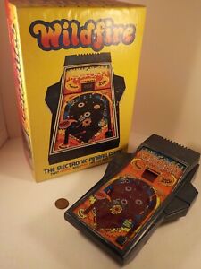 Original 1979 (Parker Bros.) "WILDFIRE Electronic Pinball Game" w/ Orig. BOX!