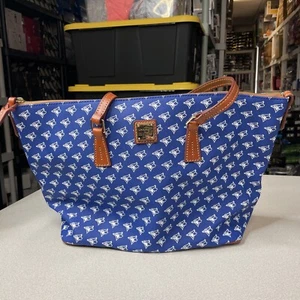 Dooney & Bourke Toronto blau Jays MLB Baseball Shopper Tragetasche groß blau Logo neu mit Etikett - Bild 1 von 6