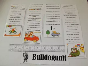 Richard Scarry's Busytown Seek & Play Puzzle All 48 Activity Cards Only  - Picture 1 of 2