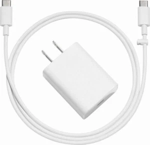 Rapid Charging 18w USB-C Charger & USB-C To USB-C Cable For Pixel 2 3 XL 3a - Picture 1 of 6