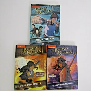 Nickelodeon The Legend of Korra Series DVD Books 1 - 3   - Picture 1 of 8