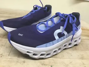 On Cloud CloudMonster Womens Sz 10 Acai Lavender Blue Cloudtec Running Shoes - Picture 1 of 11