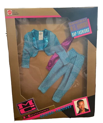 Blazer recortado de colección Barbie Ken MC Hammer azul brillante traje cummerbund NRFB Foto 1 de 2
