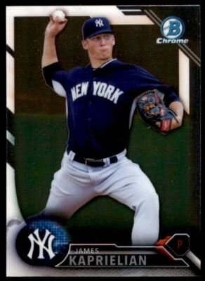 2016 Bowman Chrome Prospects #BCP71 James Kaprielian New York Yankees - Image 1 of 2