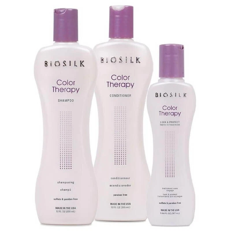 Biosilk COLOR THERAPY Shampoo, Conditioner and Lock & protect 5.64oz - Image 1 of 1