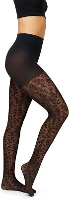 NEW Hanes EcoSmart Top Tights Animal pattern Sheer Control Top Recycled XL - Image 1 of 4