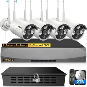 Cámara de seguridad WiFi exterior OOSSXX (Doble Antenas Audio AI Detectada por humanos 2K 3,0 MP - Imagen 1 de 9