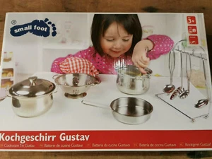 Kochgeschirr Set Metall Spielküche Küchen Helfer Neu B-Ware unvollständig - Bild 1 von 1
