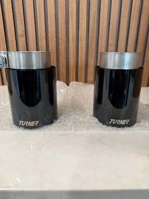 Turner Motorsport - Turner 4" Double Wall Exhaust Tip W/ Polished Black Chrome - Image 1 of 4