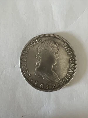 Messico 8 Reals 1817 Bb - Immagine 1 di 2