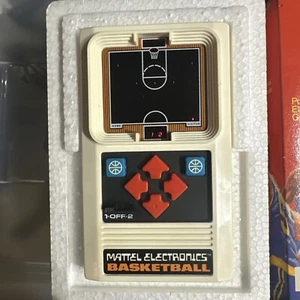 Vintage 1978 Mattel Handheld Basketball Game Original Box Instructions Styro NBA - Picture 1 of 5