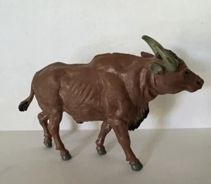 Juguete animal Gaur indio Inglaterra #1321 pintado vintage 54 mm Britains Ltd 1979 Inglaterra #1321 - Imagen 1 de 15
