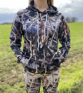 Sports Wear Hoodie Jumper Realtree Style Pattern Brand New Large Size 14 - Picture 1 of 4