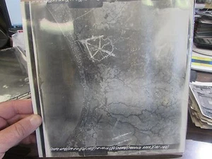ORIGINAL WWII ARIEL PHOTOGRAPH - MINILA AREA - 10 INCHES BY 10 INCHES - Picture 1 of 4