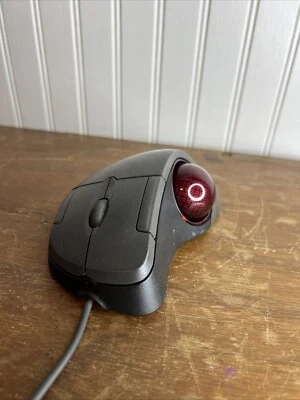Rare Microsoft Trackball Optical 1.0 USB Compatible X05-87475 Tested Working - Image 1 of 4