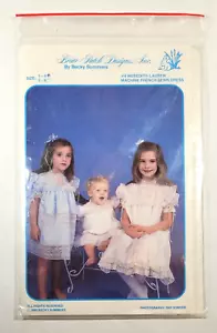Briar Patch Designs #8 Machine French Sewn Dress Pattern Size 1-4 Becky Summers - Bild 1 von 2