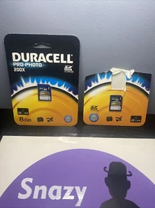 Duracell 16GB + 8GB Pro Photo 200x SDHC Memory Card Camera DU-SD1016G-C - Picture 1 of 5