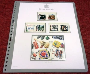 Gran Bretagna - 2007 - Annata completa nuova (MNH) - su fogli Bolaffi a taschine - Bild 1 von 14