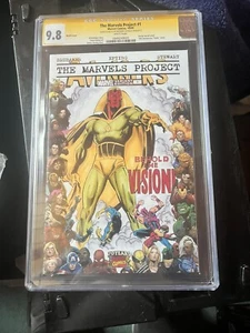 The Marvel Project 1 CGC 9.8 SS Firmado y Boceto por Anthony Castrillo “Visión” - Imagen 1 de 7