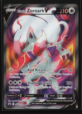 Hisuian Zoroark V SWSH297 Sword & Shield Black Star Promo Pokemon Card - Image 1 of 2