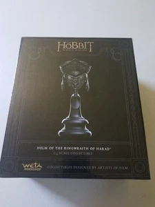 WETA WORKSHOP THE HOBBIT 1/4 SCALE MINIATURE HELM OF THE RINGWRAITH OF HARAD NIP - Picture 1 of 7