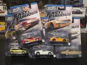 Fast & Furious Racing Course - Hot Wheels Silver Series Full Set - HNR88-956K - Picture 1 of 8