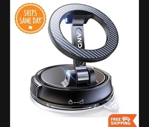 Car Phone Holder for Magsafe [78+LBS Strongest Suction & 2400gf Strongest Mag... - Picture 1 of 3