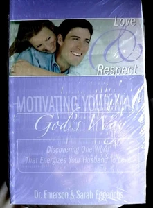 New, Love & Respect Motivating Your Man God's Way #1  & #2 & CD  Eggerichs - Picture 1 of 5