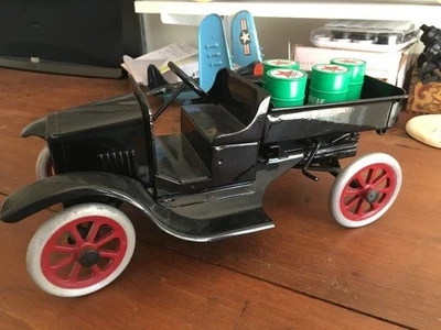 Buddy L Flivver, cama de volteo, acero prensado original restaurado, años 20 antiguo Foto 1 de 4