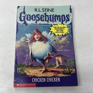 First Printing Goosebumps CHICKEN CHICKEN  #53 RL Stine - Picture 1 of 18