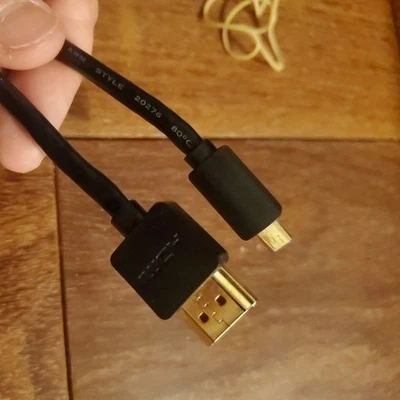 Cable HDMI a Micro HDMI (HDMI 2.0 4K@60Hz) Negro VERDE Foto 1 de 4