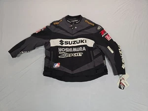 Joe Rocket Suzuki GSX-R Yoshimura Jacket 3XL Black Gray NWT - AMA Superbike - Picture 1 of 9