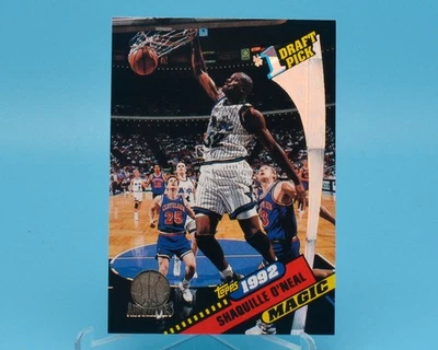 Шакил О'Нил 1992-93 Topps Archives дебютант GOLD Parallel SP - Изображение 1 из 3