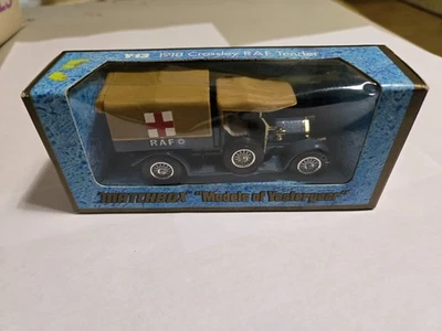 Modelos Matchbox Vintage De Antaño Y13 - 1918 Crossley RAF Tender - ¡En Caja!!  Foto 1 de 4