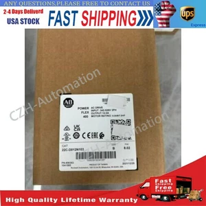 Allen-Bradley 22C-D012N103 PowerFlex 400 5.5 kW 7.5 HP AC Drive US Free Tax - Picture 1 of 5