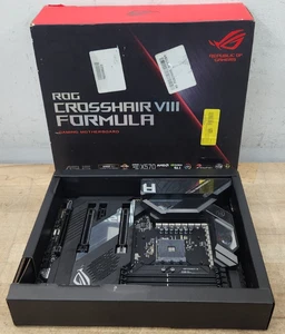 ASUS Rog X570 Crosshair VIII Formula, Socket Am4, AMD Motherboard - Picture 1 of 18