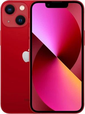 New Apple Iphone 13 Mini 5G Red 512GB/4GB Single Sim Unlocked Sim Free IOS - Image 1 of 4