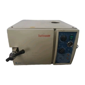 Tuttnauer 1730MK V Valueklave Autoclave Steam Sterilizer Tested Used - Picture 1 of 8