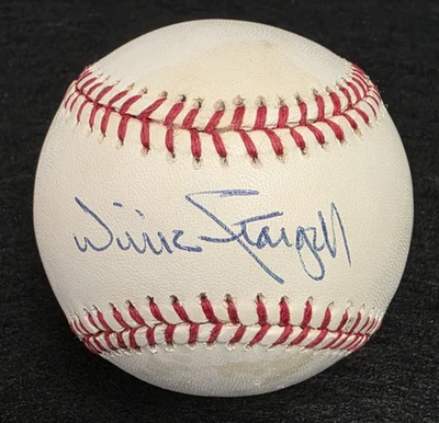 WILLIE STARGELL Signed Official Baseball-HALL OF FAME-PITTSBURGH PIRATES-JSA - Image 1 of 4
