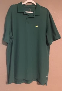 Camisa polo de golf verde manga corta MASTERS para hombre talla 2XL - Imagen 1 de 8