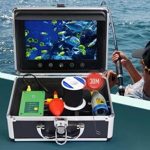 9" LCD Monitor Unterwasser Angel Kamerasystem 1000TVL 30M Kabel für Ice Sea - Bild 1 von 10