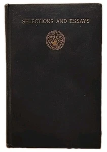 John Ruskin : Selections & Essays - Modern Student's Library - 1918 - Compact HC - Imagen 1 de 8