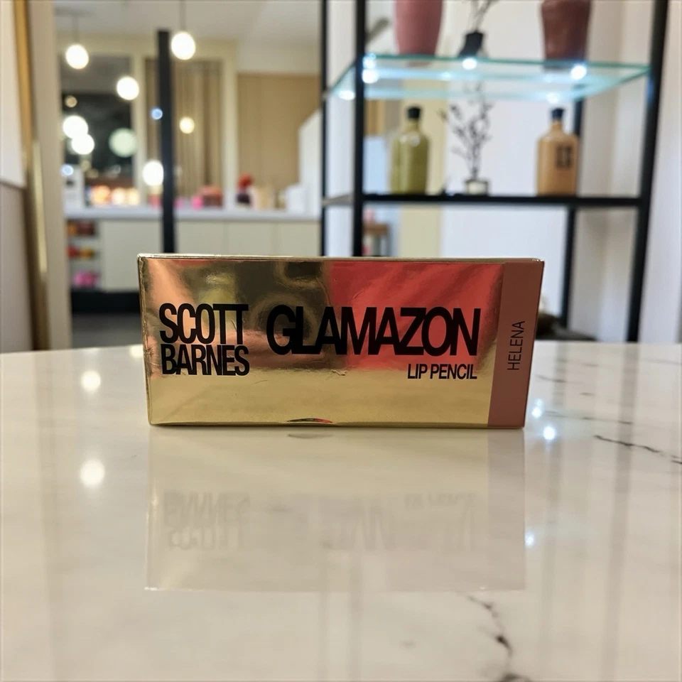 Lápiz labial Scott Barnes Glamazon Helena y sacapuntas 0,03 oz/1 g nuevo con caja Foto 1 de 1