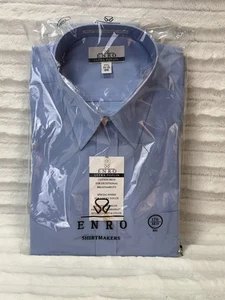 Neu mit Etikett Enro Hemd 17 1/2 34/35 BIG Ultra Popeline blau - Bild 1 von 6